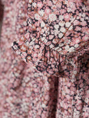 Creamie Kleid kleine Blumen Black