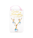 Kette/Clip-Ohrringe - Set Schmuck Great Pretenders