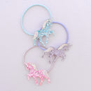 Haargummis 3-er Set Einhorn