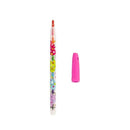 Zieh- und Steck Buntstift mit Radierkappe