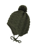 BILLI-Mütze Struktur ausgenäht olivmeliert