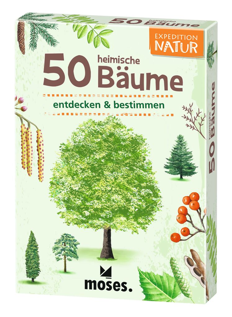 50 Karten in der Natur Bäume