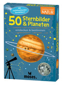 50 Karten über Sternbilder & Planeten In der Natur Moses