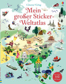 Mein großer Sticker-Weltatlas Buch Usborne