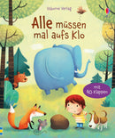 Alle müssen mal aufs Klo Buch Usborne