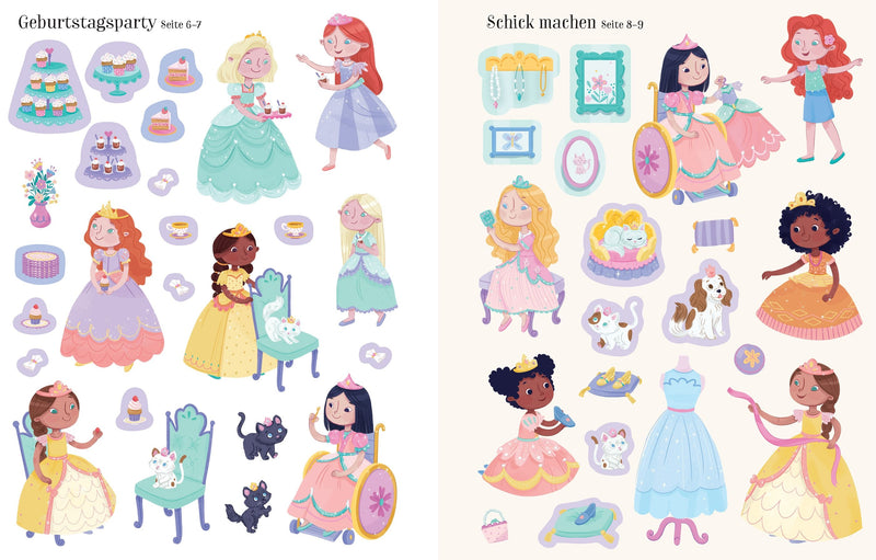 Mein erstes Stickerbuch: Prinzessinnen