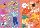 Mein erstes Anziehpuppen-Stickerbuch: Hannahs liebste Haustiere Buch Usborne
