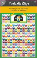 Tschüss-Langeweile-Karten : Rätsel und Spiele für die Zugfahrt