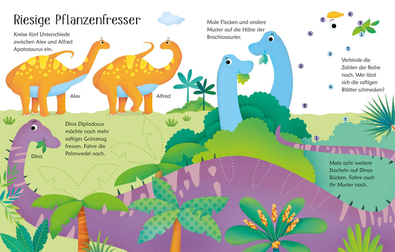 Mein Wisch-und-weg-Buch: Dinosaurier
