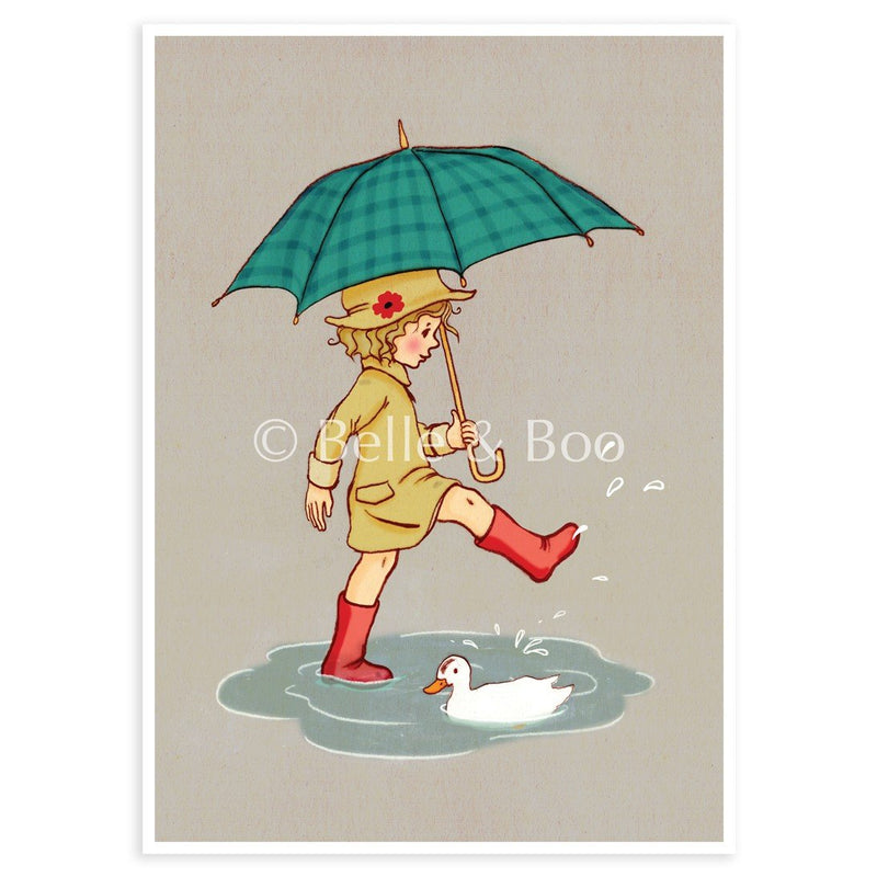 Postkarte „Umbrella“