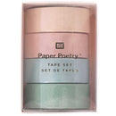 Tape-Set Glitter 4-er Pastel