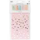 Blockbodenbeutel mit Stickern 10 Stück