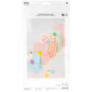 Blockbodenbeutel mit Stickern 10 Stück