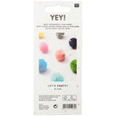 Mini Wabenball bunt 9 Stück 2 Meter