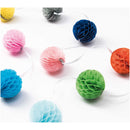 Mini Wabenball bunt 9 Stück 2 Meter