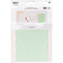 Flachbeutel mit Stickern