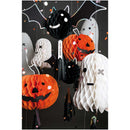 YEY! Let's Party Wabenpapierfigur mit Quaste Kürbis 34x60 cm