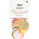 Genähte Girlande Glitter 2m