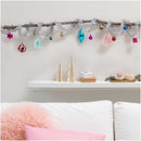 Girlande Lametta mit Dekor 2,5m