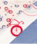 Petit Bateau 3 Unterhemden Fahrräder