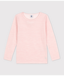 Petit Bateau Langarmshirt außen Wolle/ innen Baumwolle