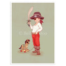 Postkarte „Ahoy there“