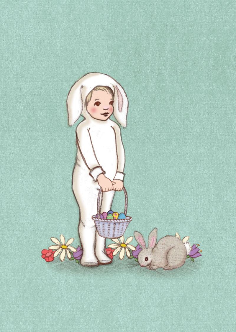 Postkarte „Easter Bunny“