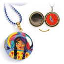 Medaillon: Totempfahl