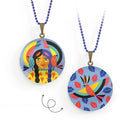 Medaillon: Totempfahl