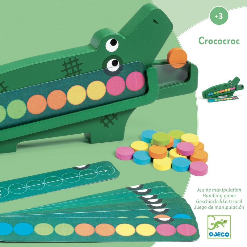 Holz Lernspiele: Crococroc