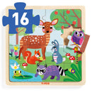 Holzpuzzle: Puzzle Wald