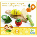 Rollenspiel Kinderküche: Früchte und Gemüse zum Schneiden