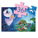 Formen Puzzle: The fairy and the unicorn - 36 Stk.