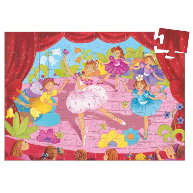 Formen Puzzle: The Ballerina with the flower - 36 Stk.