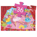 Formen Puzzle: The Ballerina with the flower - 36 Stk.