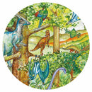 Wimmelpuzzle: Dinosaurier + booklet - 100 Teile