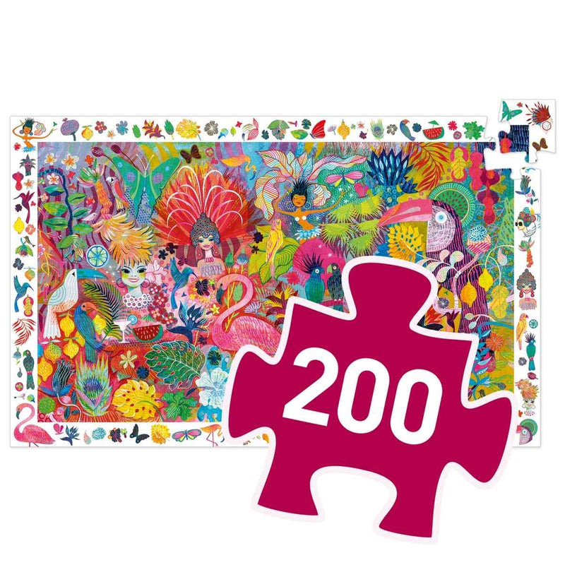 Wimmelpuzzle: Rio Karnaval - 200 Stk.
