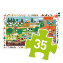 Wimmelpuzzle: Bauernhof - 35 Stk. Puzzle Djeco