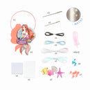 Do it yourself: Traumfänger zum Basteln Süße Meerjungfrau