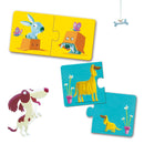 Lernspiel-Puzzle duo/trio: Gegenteile Puzzle Djeco