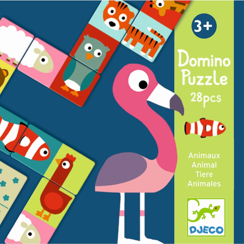 Lernspiele: Domino Animo-puzzle