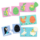 Lernspiele: Puzzle duo: Eier