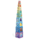 Stapelturm: Regenbogen Stapelturm Djeco
