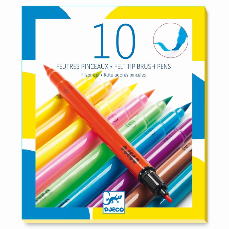 Farben: 10 Filzstifte - Pop Farben