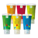 Farben: 6 Tuben Fingerfarbe