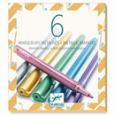 Farben: 6 Metallic Marker