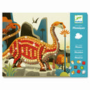 Mosaike: Metallische Dinosaurier Bastel-Set Djeco
