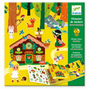 Geschichten mit Sticker: Zauberwald Sticker Djeco