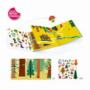 Geschichten mit Sticker: Zauberwald Sticker Djeco