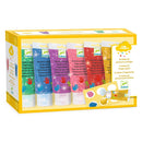 Fingerfarben: 6 Tuben Glitzer Fingerfarbe Djeco